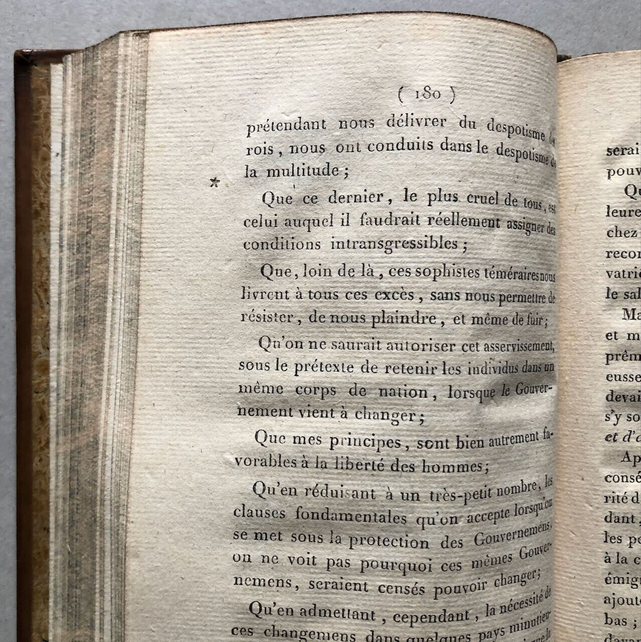 [Comte de Saint-Roman]  Réfutation de […] Montesquieu — é.o. — Perronneau — 1816