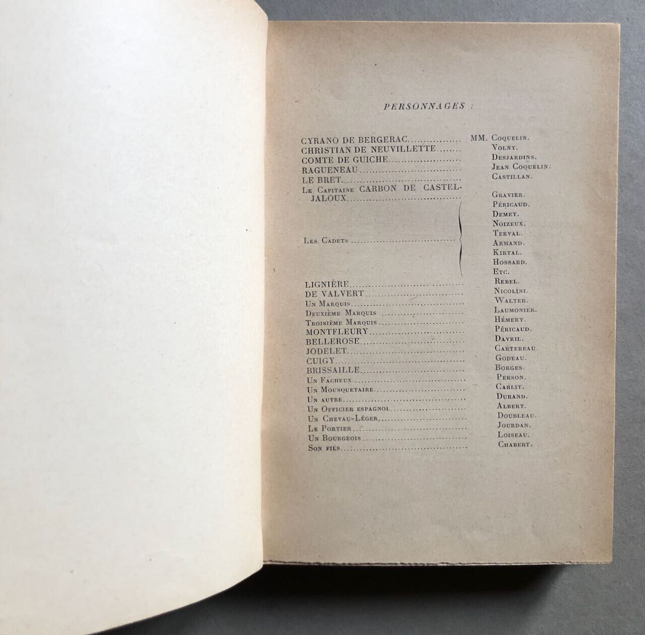 Edmond Rostand — Cyrano de Bergerac — é.o. — Charpentier — 1898.