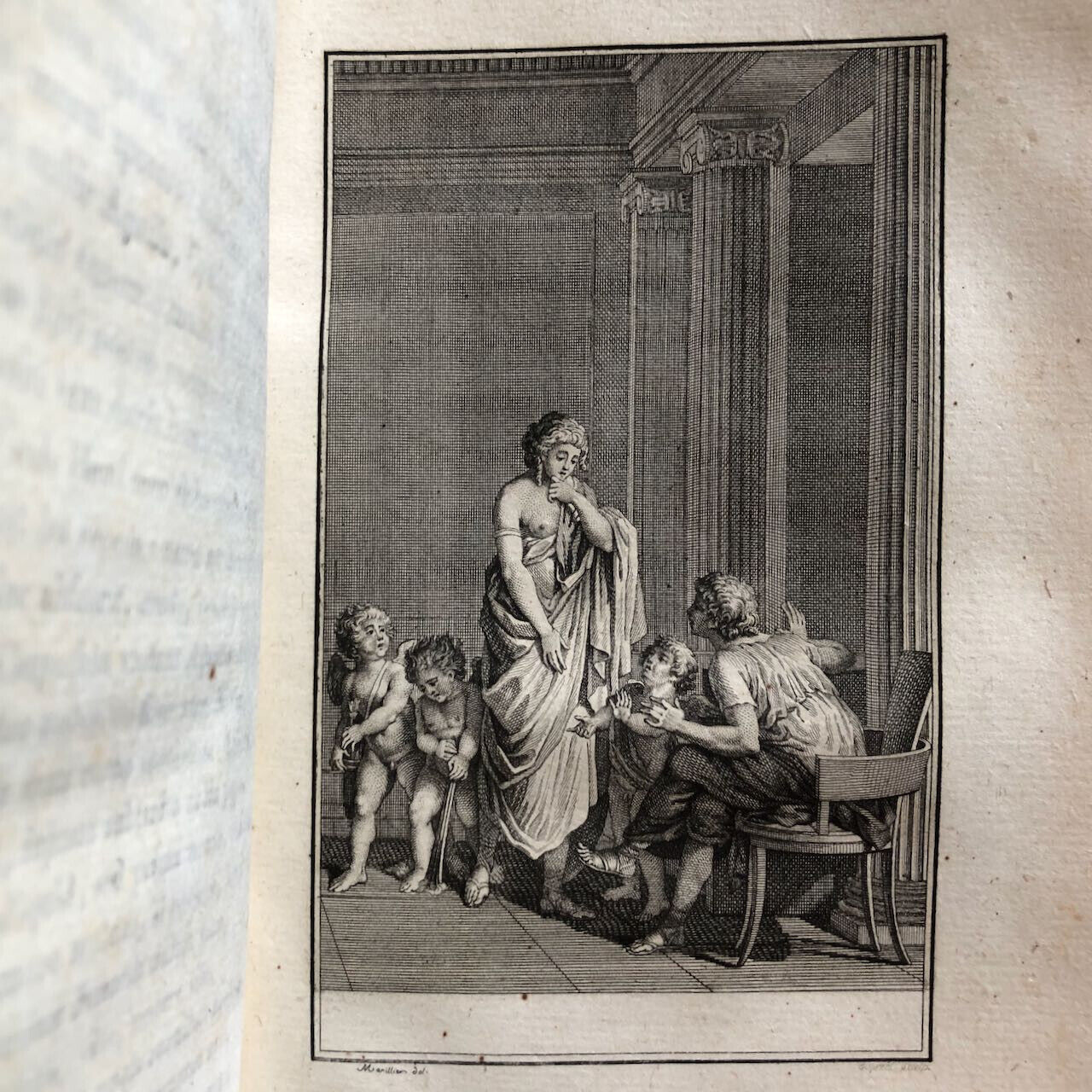 Properce, Delongchamps — Élégies — ex. sur vélin - gravures avt la lettre — 1802