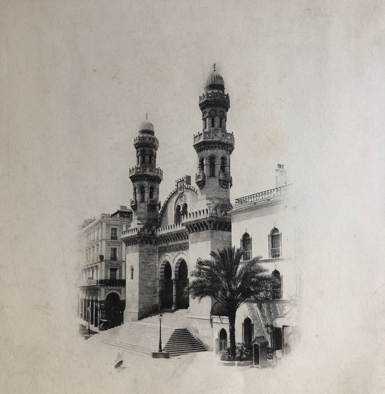 Anonyme — Cathédrale Saint-Philippe - Mosquée Ketchaoua, Alger — 32x23 — c. 1890