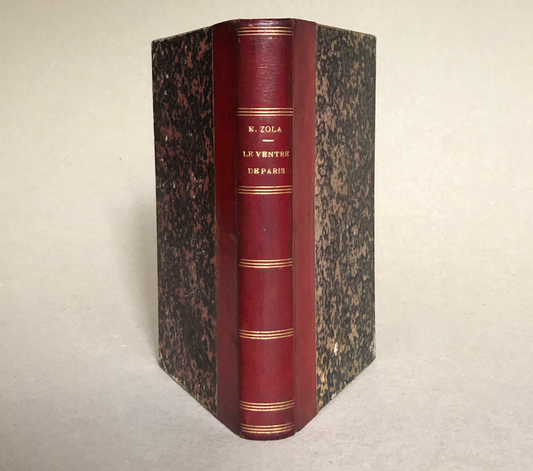 Émile Zola — Le Ventre de Paris — édition originale — Charpentier — 1873.