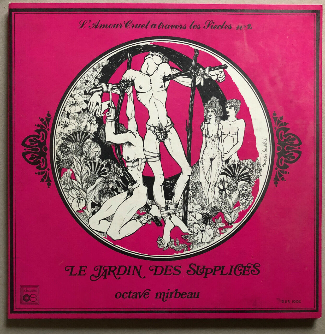 L'amour cruel à travers les siècles — La Vénus à la fourrure + 3 — 4 LPs  1970's