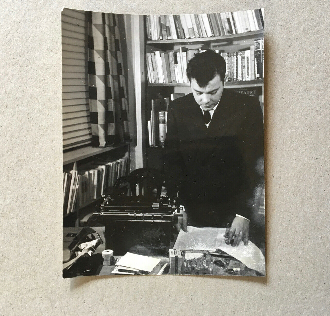 Marc Alyn [Alain-Marc Fécherolle] — original silver print — 11.5 x 15 cm.