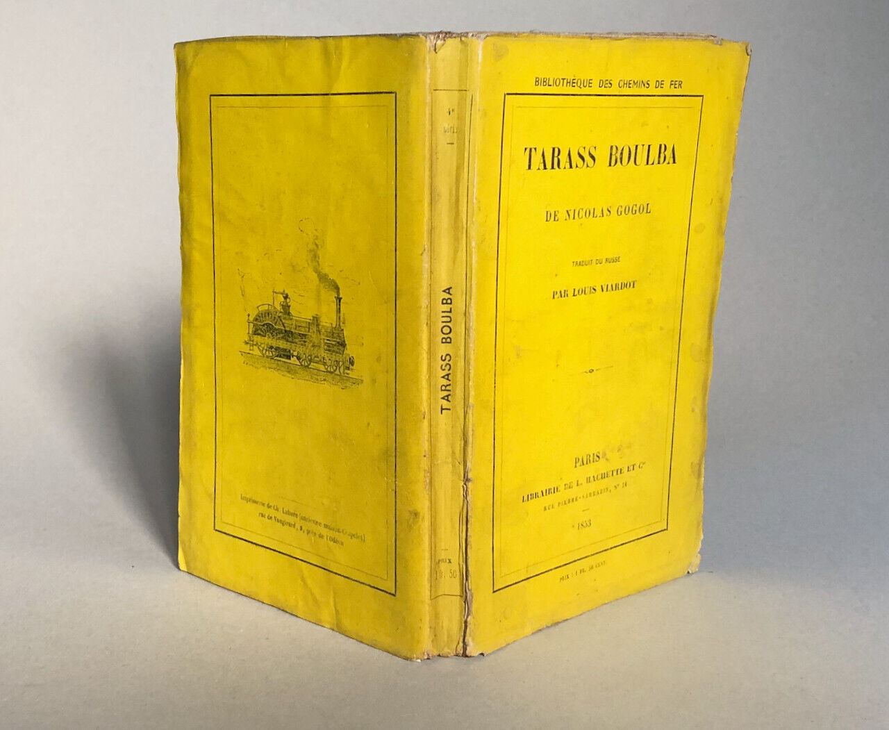 Nicolas Gogol — Tarass Boulba — trad. Viardot — chemins de fer-Hachette — 1853.