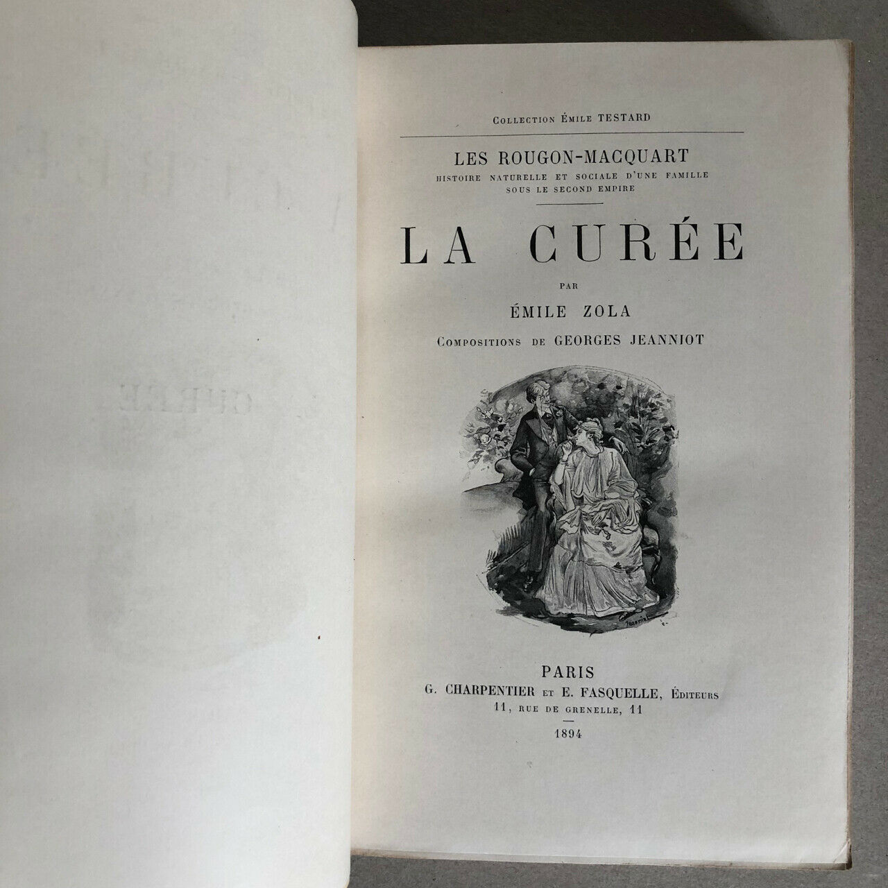 Émile Zola — La Curée — ill. by Georges Jeanniot — Charpentier &amp; Fasquelle — 1894