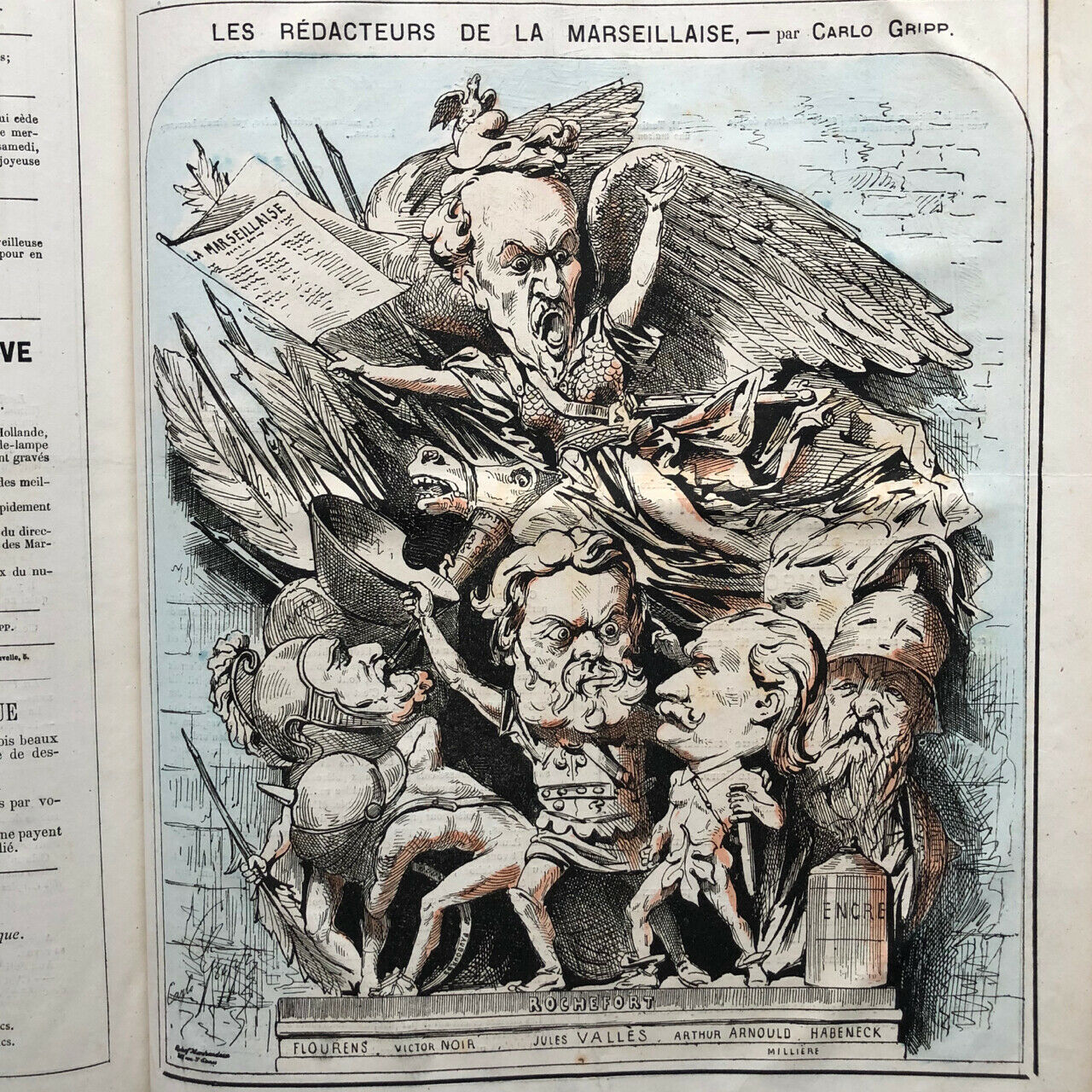 Carlo Gripp — Paris-comique [L'Image] — 52 n°s — première année complète — 1869.
