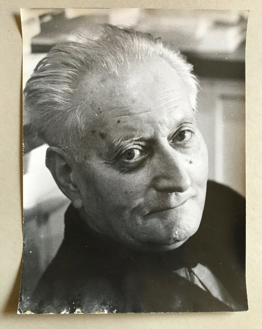 Jean Giono in the 60s — large silver print — 30x40 cm.