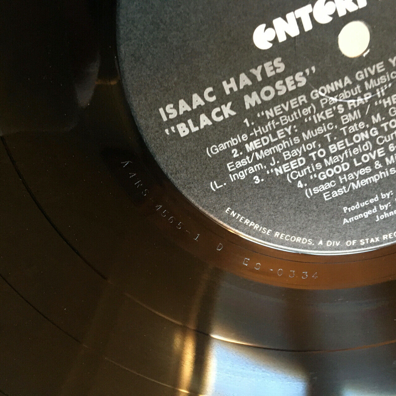 Isaac Hayes — Black Moses — 2 LPs — fold-out — Enterprise ‎– ENS-5003 — US 1971.
