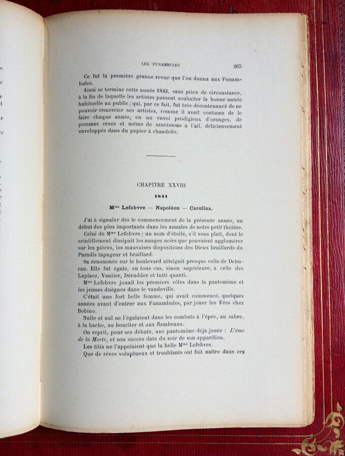 LOUIS PÉRICAUD - LE THÉÂTRE DES FUNAMBULES - ÉDITION ORIGINALE - SAPIN  1897