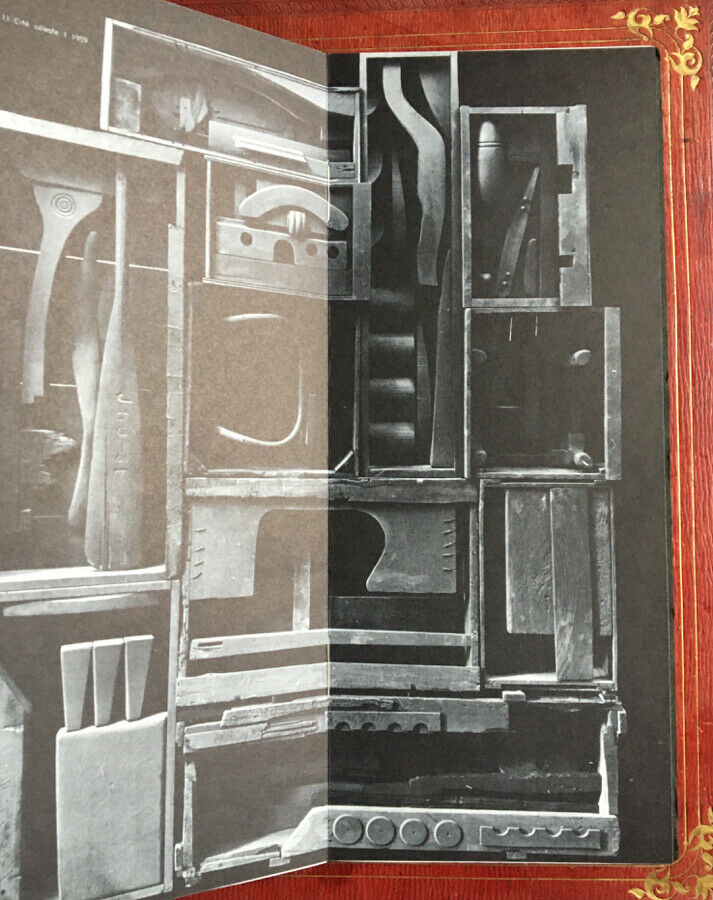 LOUISE NEVELSON - EXHIBITION CATALOG AT THE DANIEL CORDIER GALLERY - 1960.