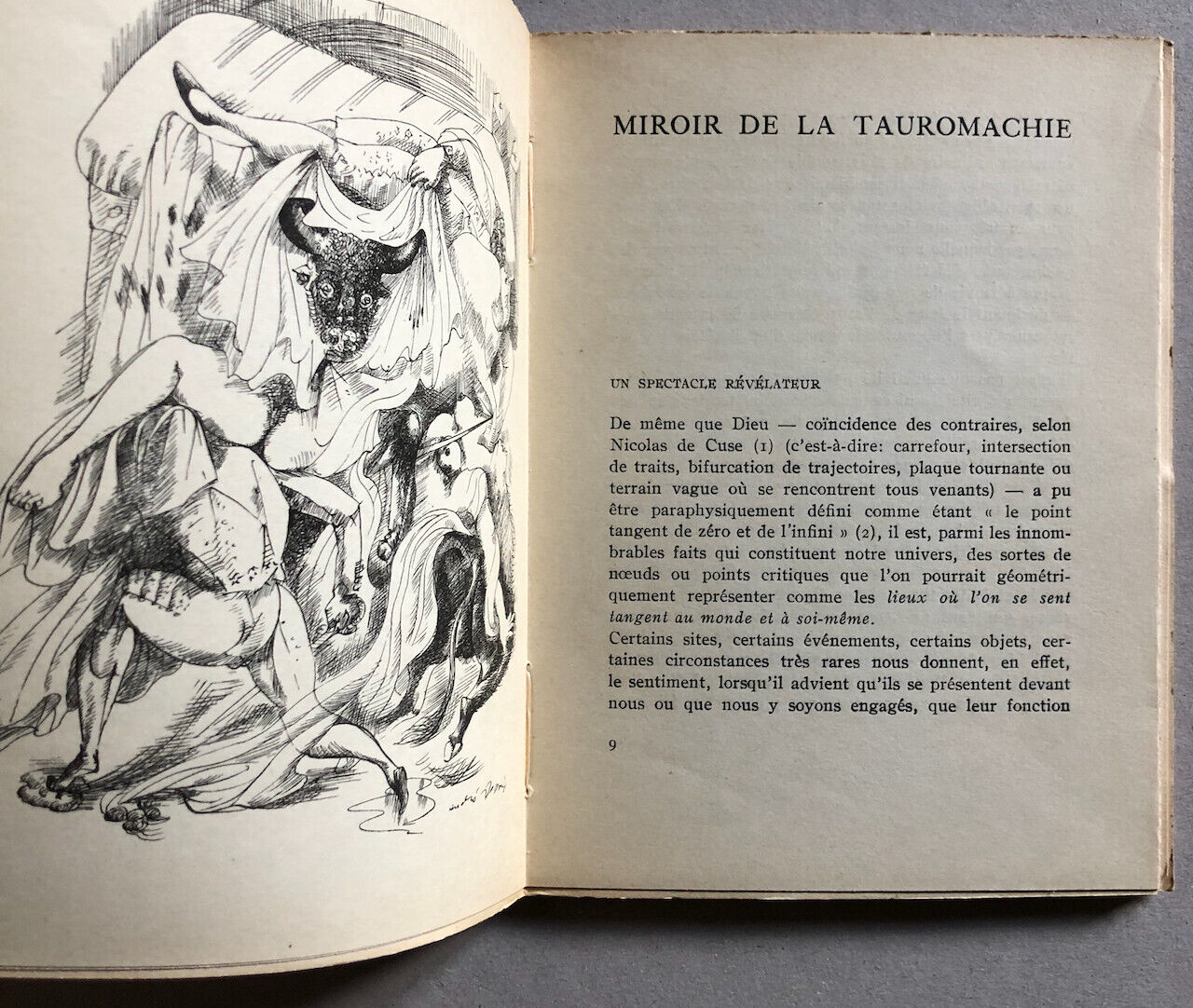 Michel Leiris — Miroir de la tauromachie — ill. André Masson — é.o. — GLM — 1938