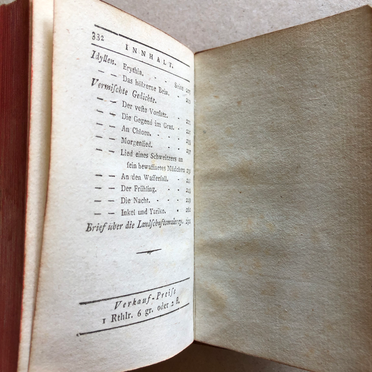 Salomon Gessner — Schriften — 3 volumes — Orell, Gessner, Füssli & comp  — 1795.