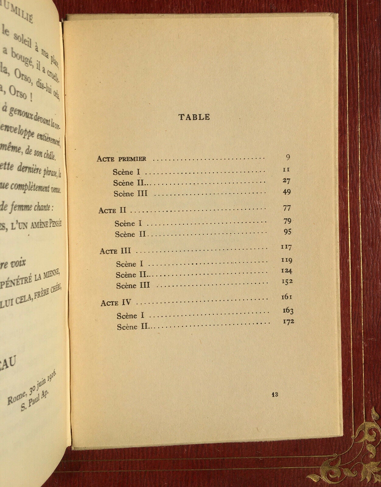 Paul Claudel — The Humiliated Father — binding Paul Bonet ex. n°/1000 — Gallimard 1945