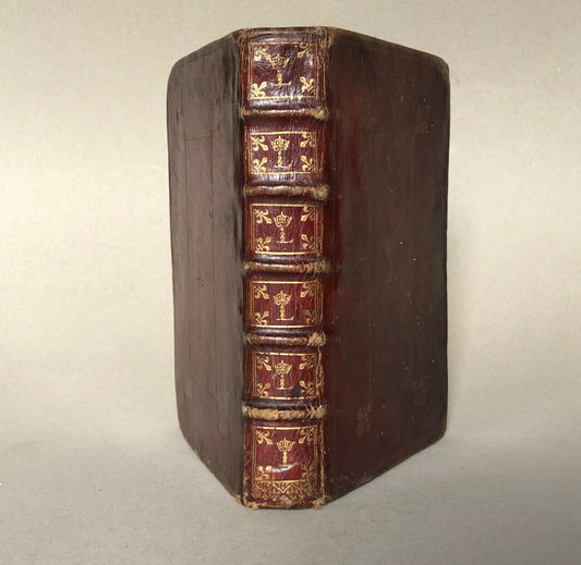 The Holy Week Office — binding with the arms of Louis XIV — Fosset — 1680.