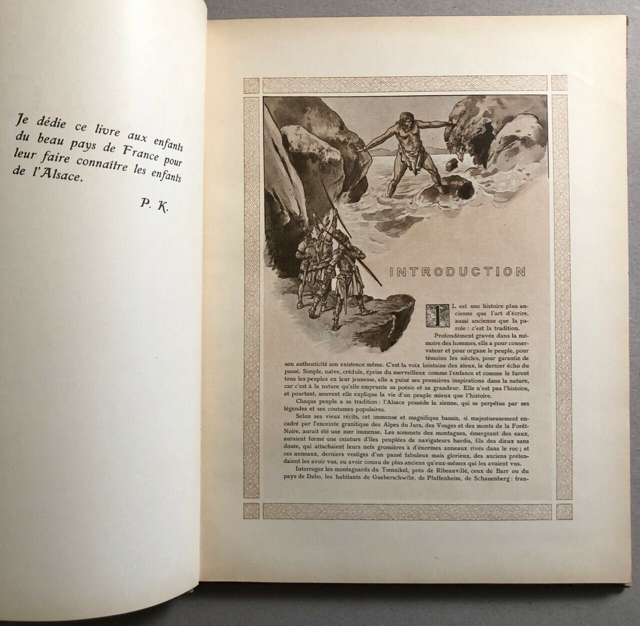 Paul Adolphe Kauffmann — Nos petits Alsaciens chez eux — é.o. — Garnier — 1918.