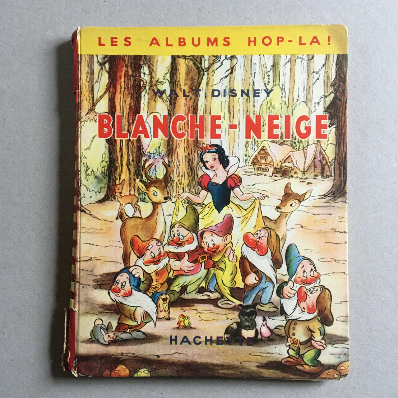 WALT DISNEY - Snow White - Album HOP-LA! - Hatchet - 1950.