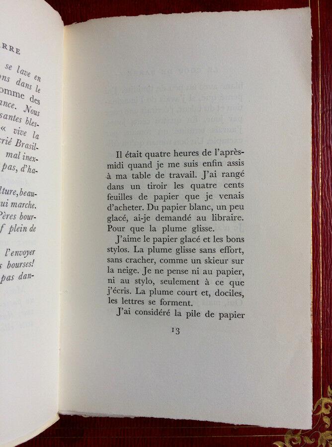 JEAN CAU - LE COUP DE BARRE - ÉDITION ORIGINALE - N° 27/43 - GALLIMARD - 1950.