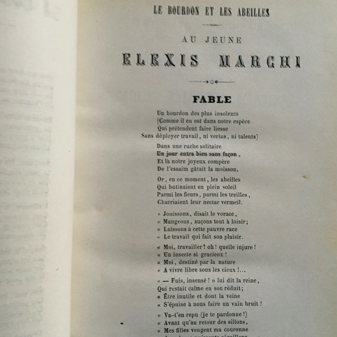 F. Campadelli — Hours of exile - Fugitive poems — Masonic binding — [1863].