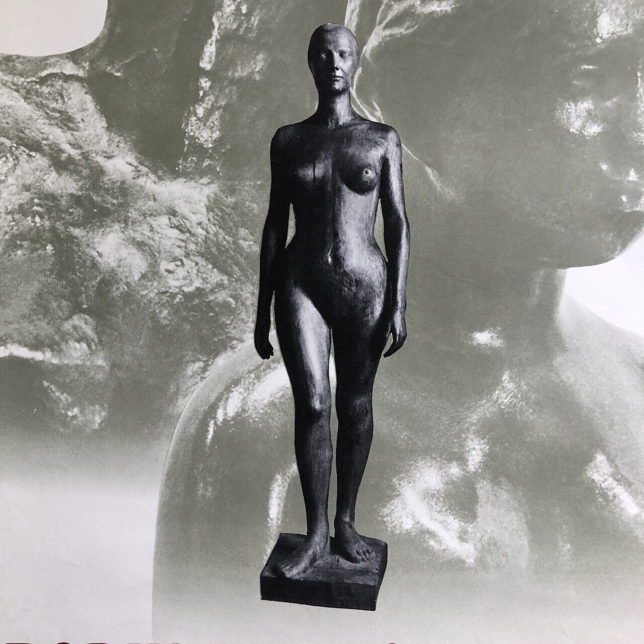 Rodin-Maillol-Derbré — affiche d'exposition à la galerie Hervé — 64 x 40 — 1962.