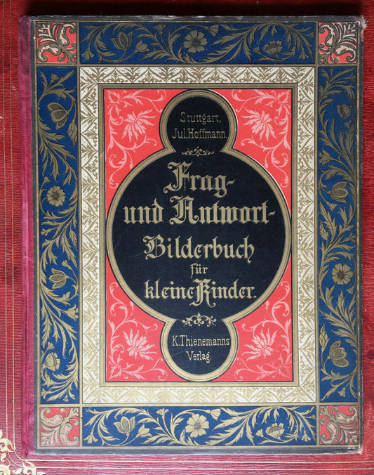 HOFFMANN - BILDERBUCH FÜR KLEINE KINDER - 18 PLANCHES LITHOGRAPHIQUES - [1883].