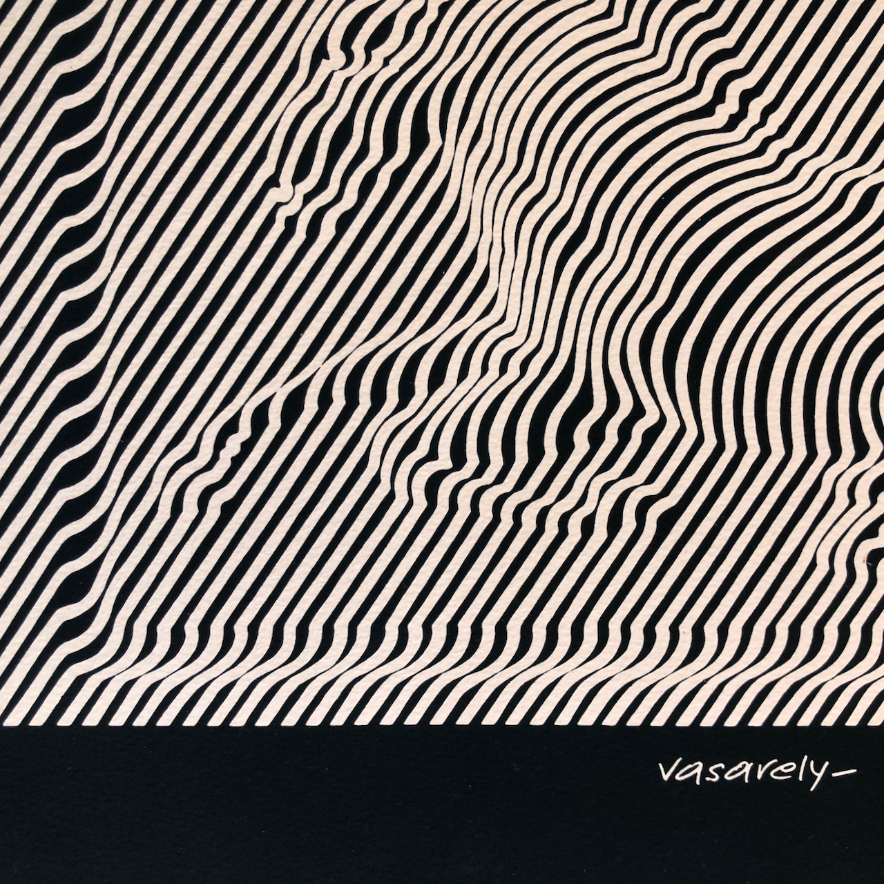 Victor Vasarely — cheval au galop — sérigraphie originale signée dans la planche