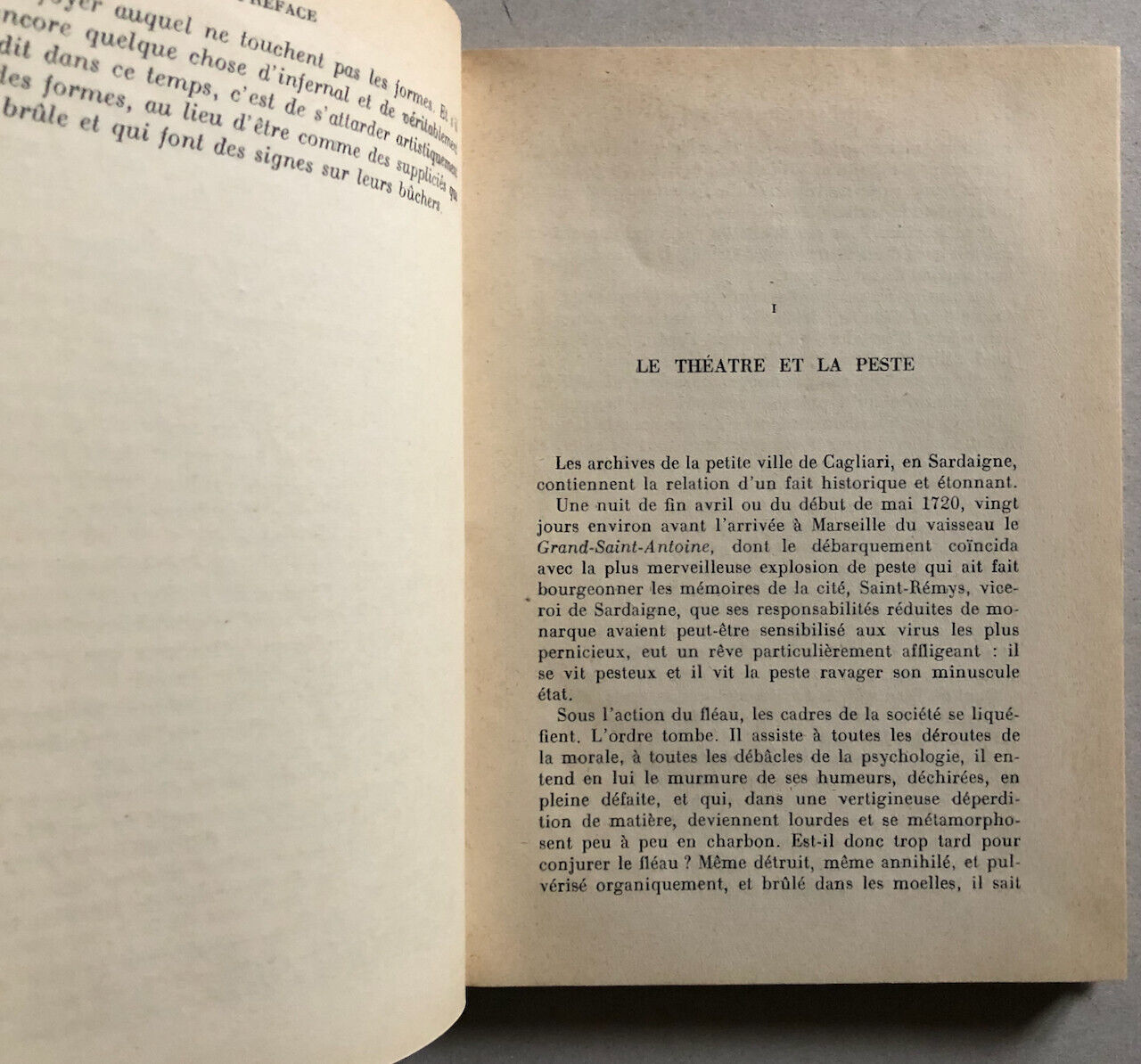 Antonin Artaud — Le Théâtre et son double — reliure Paul Bonet — GLM — 1944.