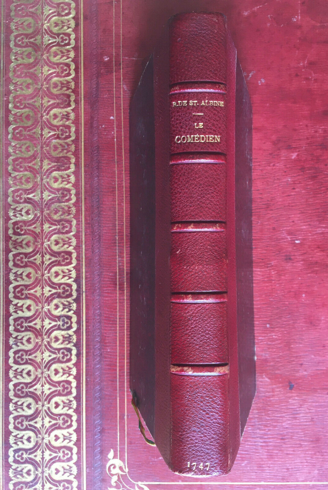 REMOND DE SAINTE ALBINE - THE ACTOR - É.O. - DESAINT &amp; SAILLANT - 1868.