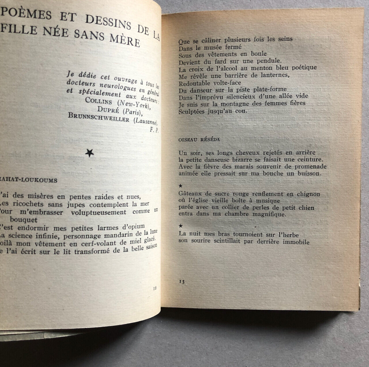 Francis Picabia — Choix de poèmes — choix par Henri Parisot — é.o. — GLM — 1947.