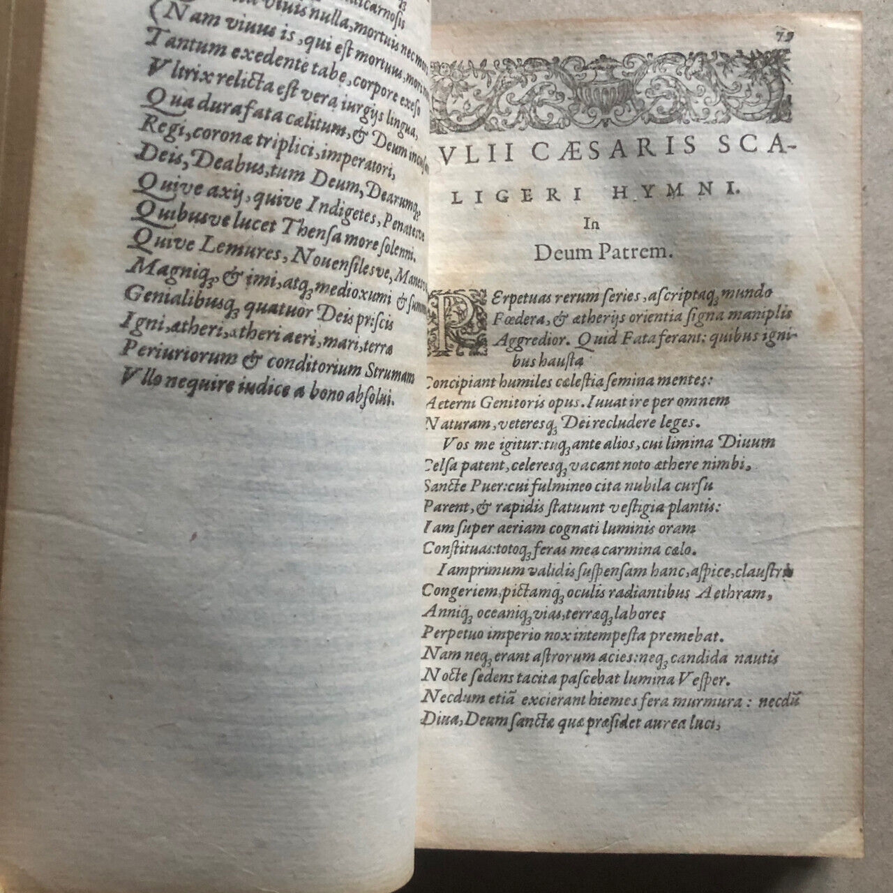 Jules César Scaliger — Viri clarissimi poematum, pars altera + Ajax — Stoer 1574