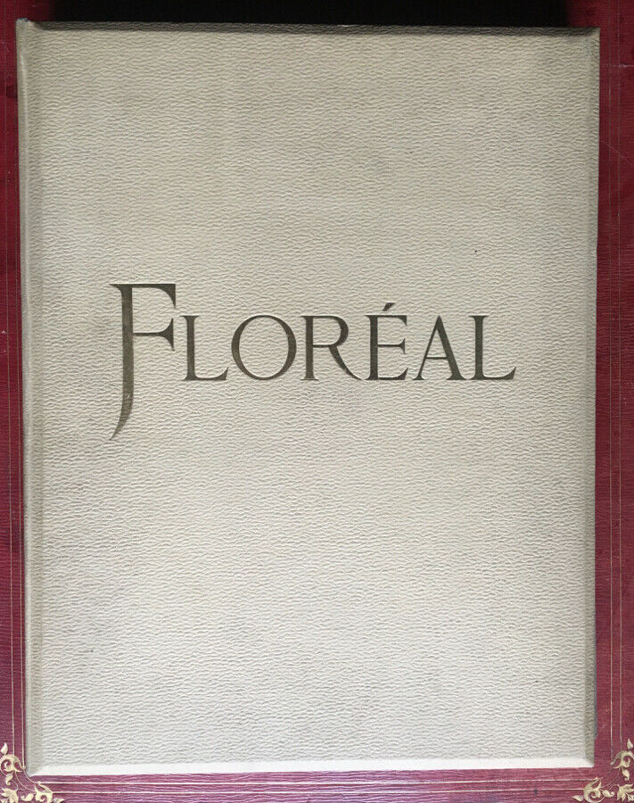 ARMAND SILVESTRE - FLOREAL - ILL. GEORGES CAIN /SILK- EX. N°2 FOR THE AUTHOR 1891