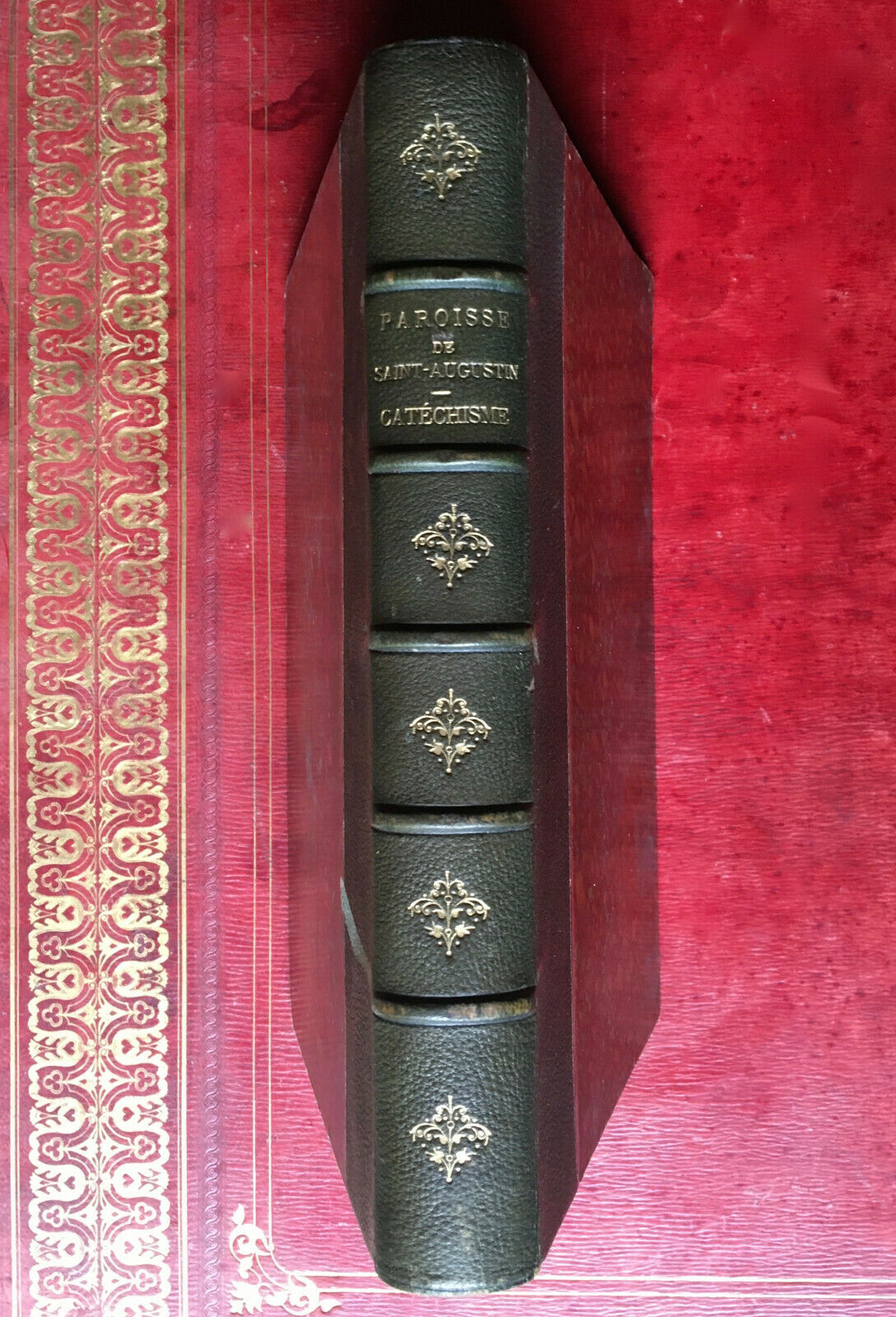 MARCEL PLOCQUE — CATÉCHISME — PAROISSE DE SAINT-AUGUSTIN — MANUSCRIT — 1891.