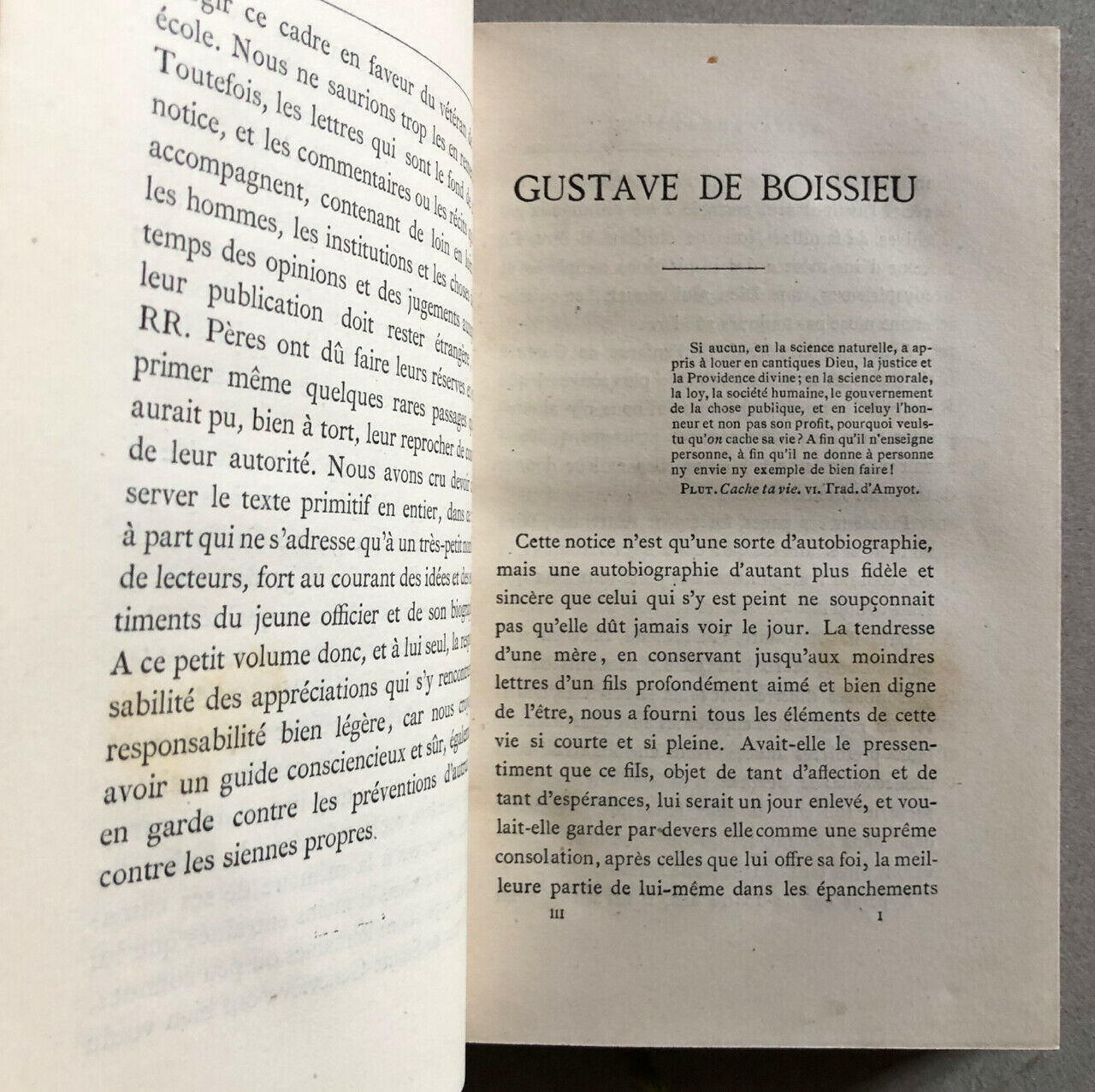 Gustave de Boissieu — Life and Memories of a Foot Hunter — Albanel — 1873.