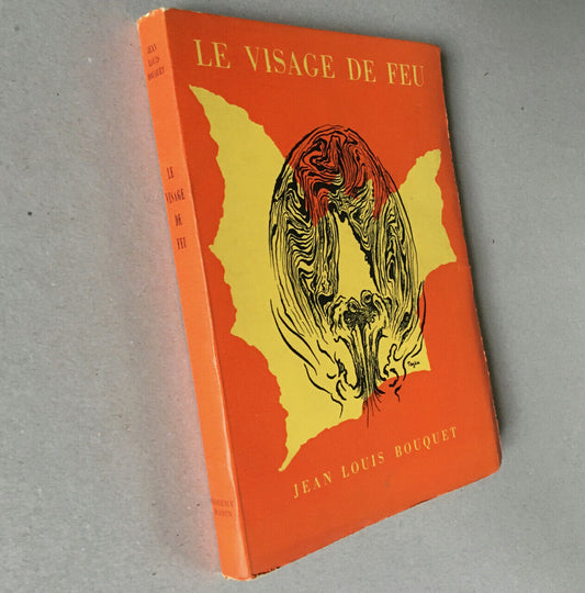 [Toyen] Bouquet — Le Visage de feu — couverture illustrée — Robert Marin — 1951.