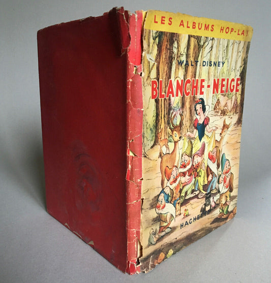 WALT DISNEY - Blanche-Neige - Album HOP-LA! - Hachette - 1950.