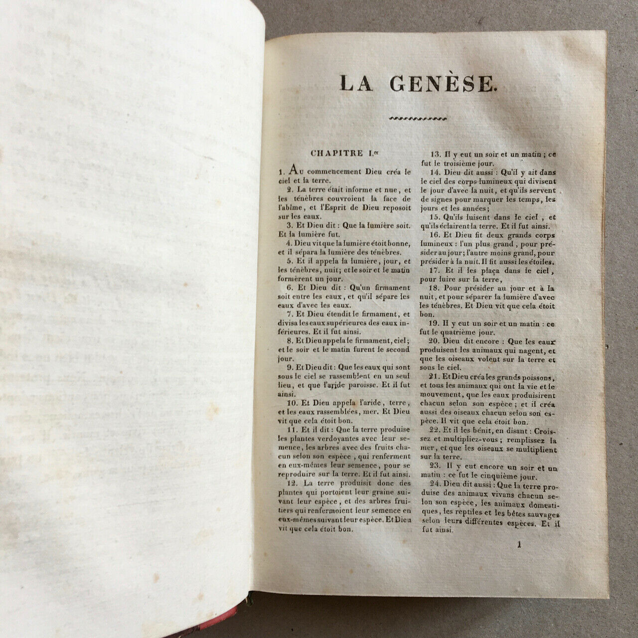 De Genoude (trad.) — Sainte Bible — reliure romantique (Adrien L'Anglois) — 1828