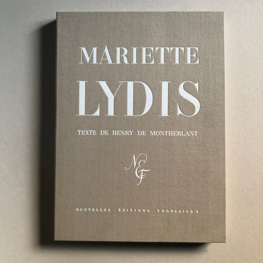 Mariette Lydis — intro. par Henry de Montherlant — dessin original signé — 16 pl