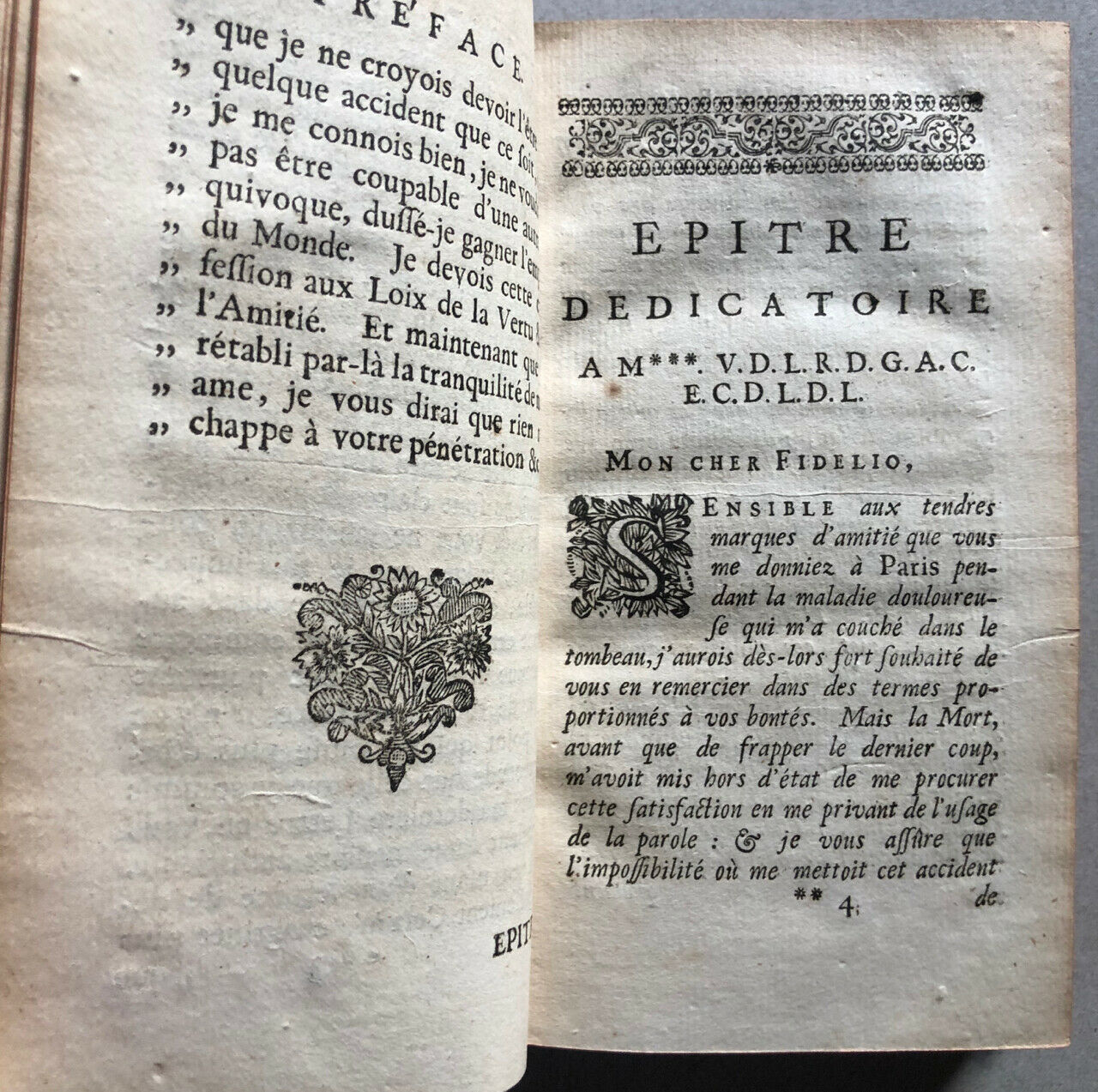 ES Rowe — Friendship after Death — first edition — arms binding — 1740