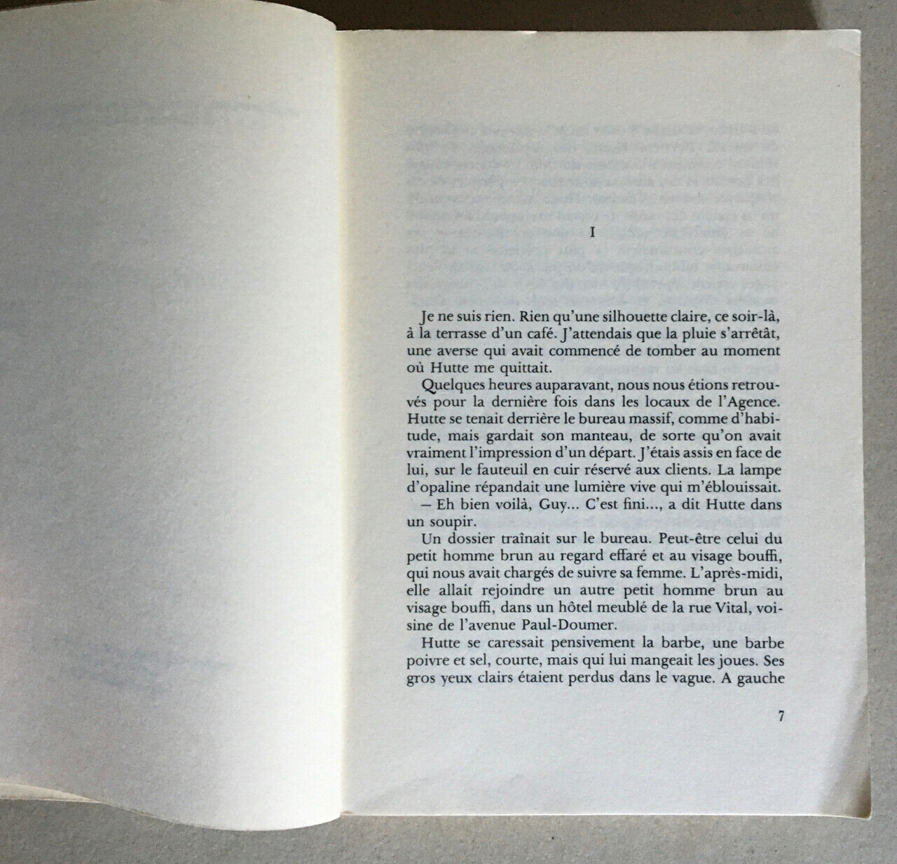 Patrick Modiano — Rue des boutiques obscures — É.O. — Gallimard — 20.07.1978.