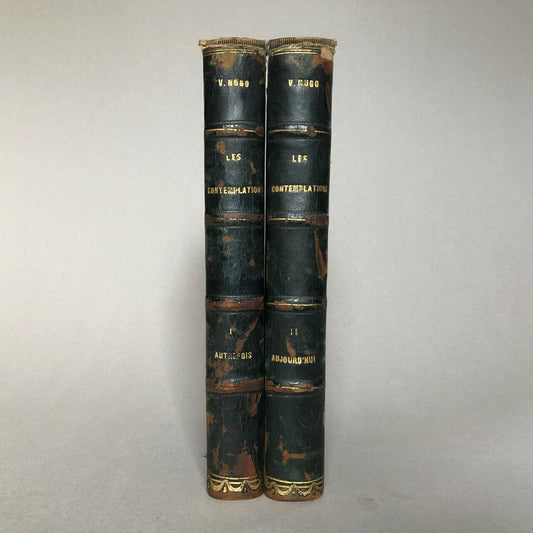 Victor Hugo — Les Contemplations — 2 vol. — É.O. — Michel Lévy / Pagnerre — 1856