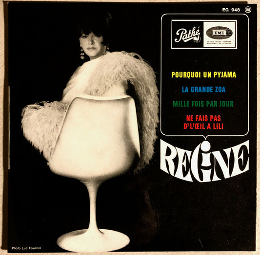 [Gainsbourg]Régine — Why a pajama + 3 — EP 45 RPM 7" — Pathé EG 948 — 1966