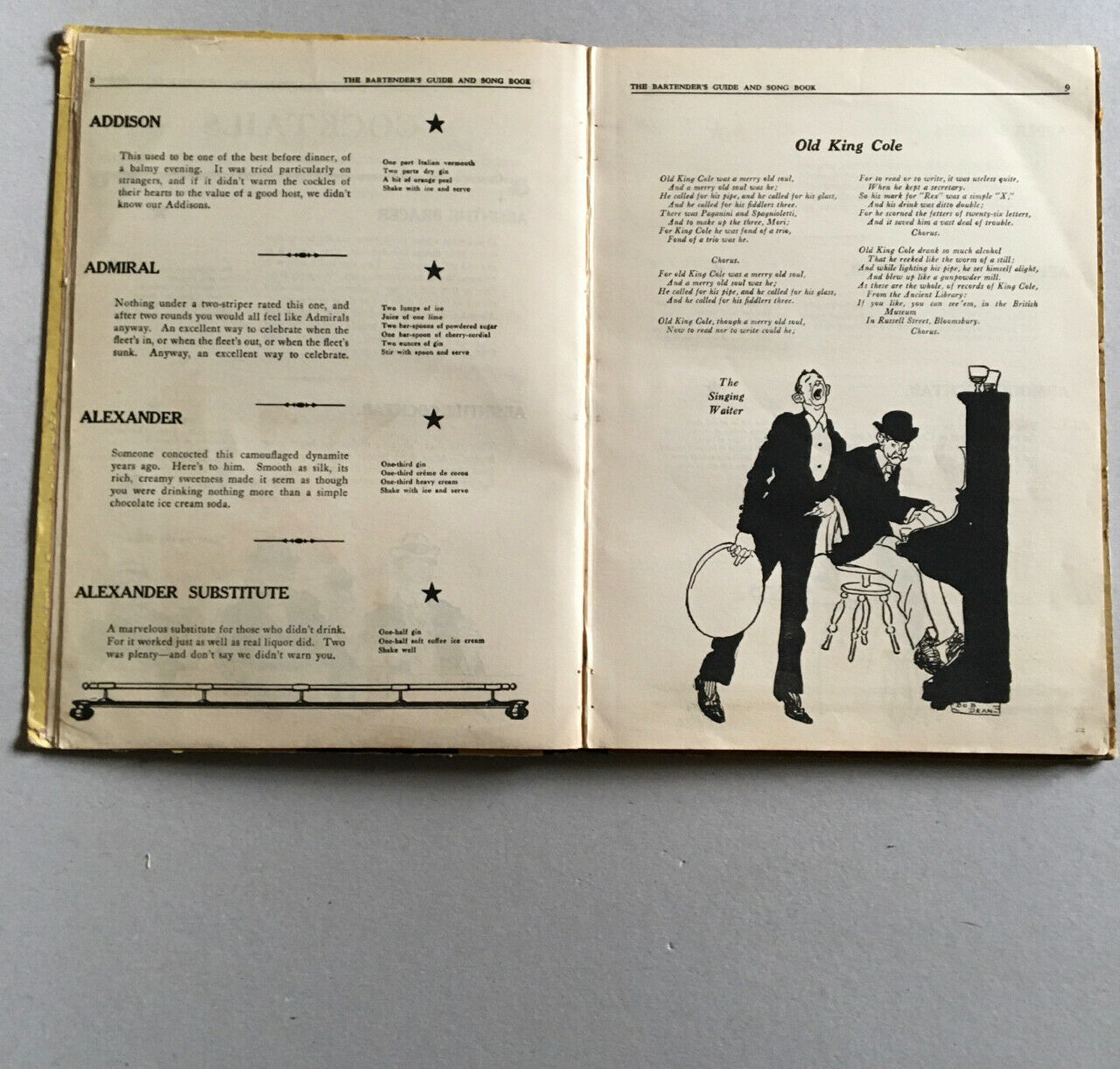 Roe &amp; Schwenck — The Home bartender's guide — Experimenter publication — 1930.