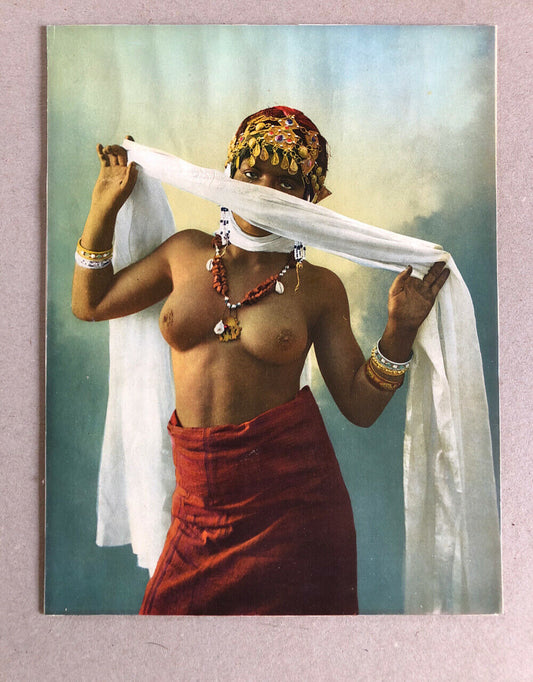 Danseuse du ventre — Alger — photochromie A.D.I.A. — 22 x 17 cm — Nice — c.1900.