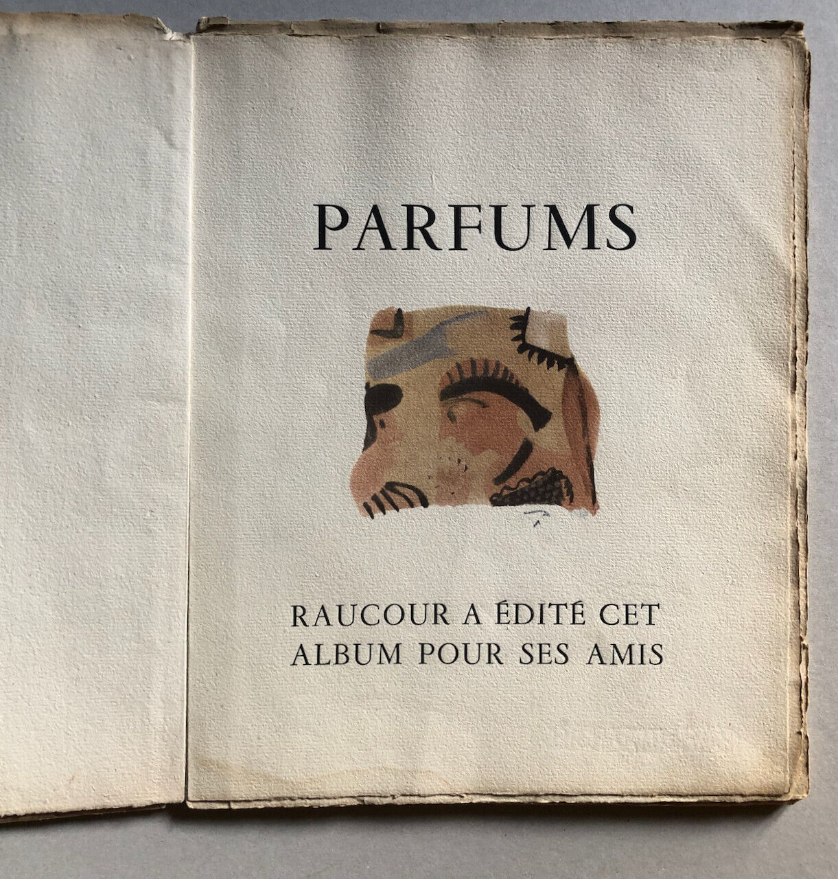 Henri Matisse, Derain ,Van Dongen, Paul Valéry, Colette — Parfums Raucour — 1945