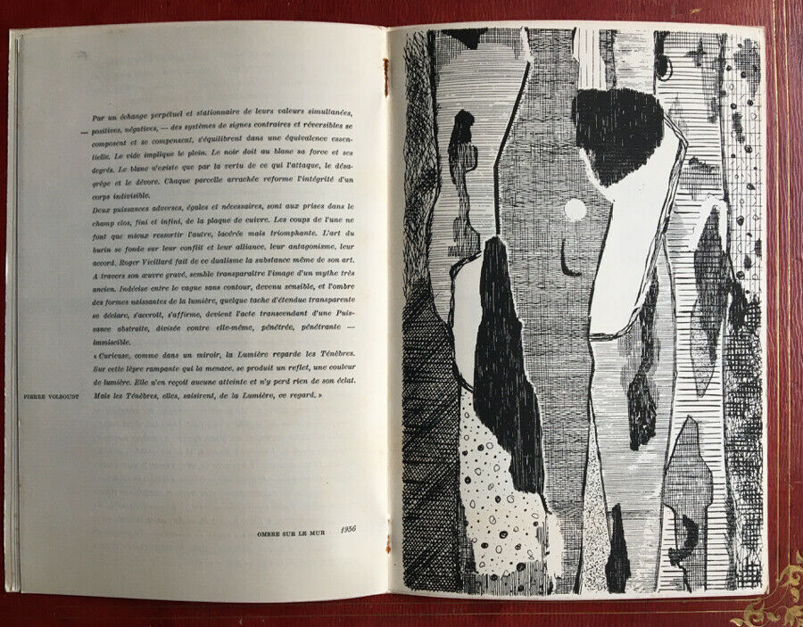 ROGER VIEILLARD - EXHIBITION CATALOG LIMITED EDITION OF 500 EX. - MAEGHT - 1958