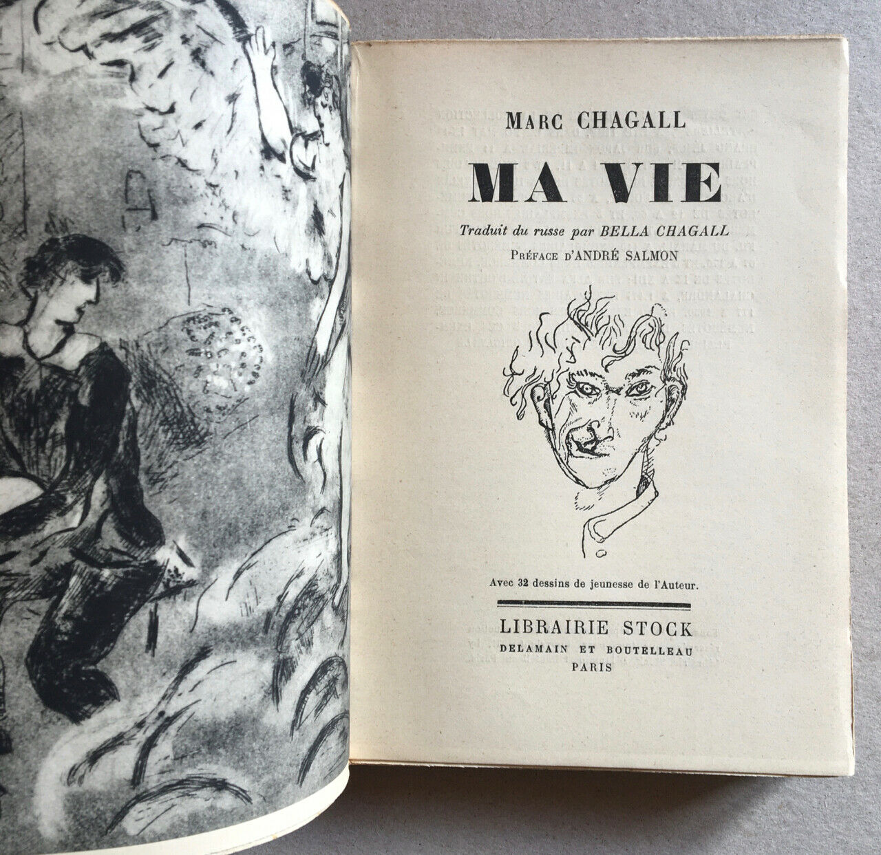 Marc Chagall — My life — 32 drawings — o.o. - ex. / alfa — Stock — Workshops — 1931