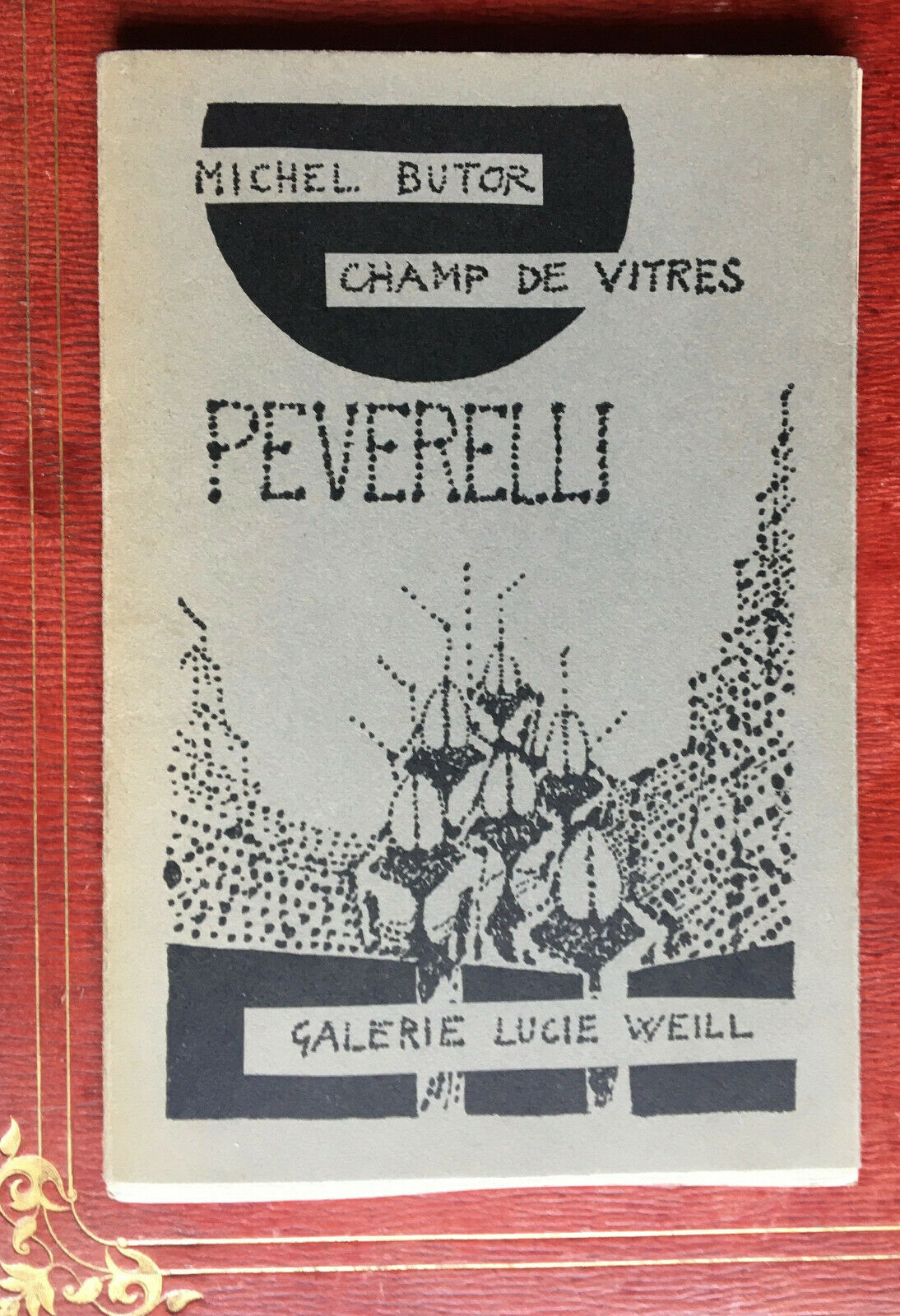 Cesare Peverelli, M. Butor, G. Limbour — catalogue expo signé à W. Mucha — 1969.