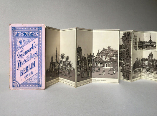 Gewerbeausstellung Berlin[Exposition industrielle] — lithographie — M Zobel 1896