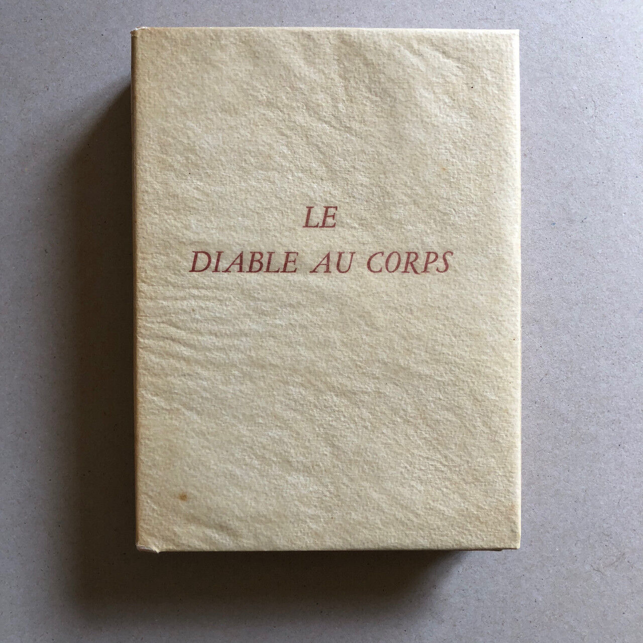 Raymond Radiguet — Le Diable au corps — ill. Suz. Ballivet — ex. /Annam — Odéon.