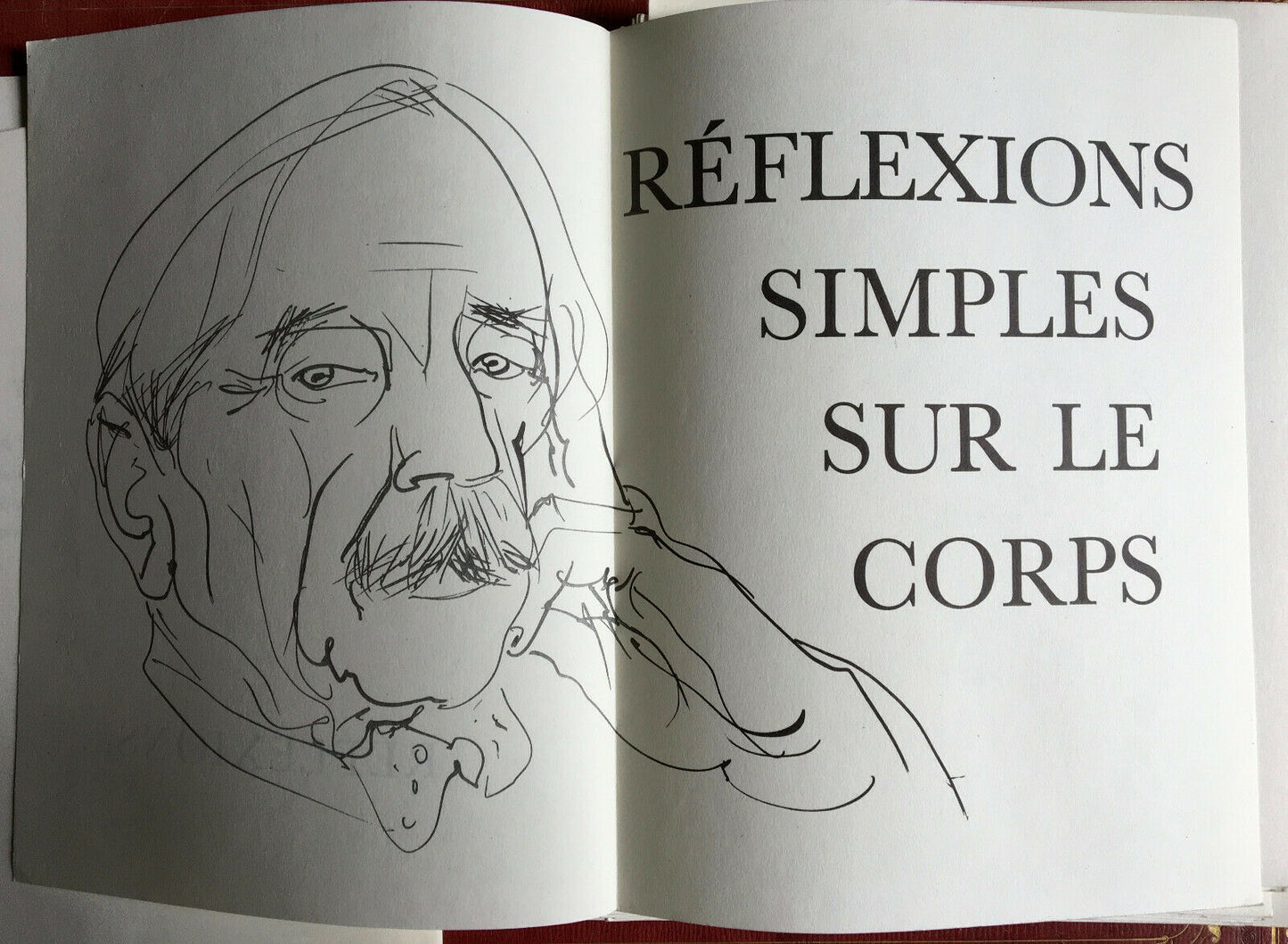 PAUL VALÉRY, ERNI — SIMPLE REFLECTIONS ON THE BODY — FAC-SIMILE SP — EAD — 1968