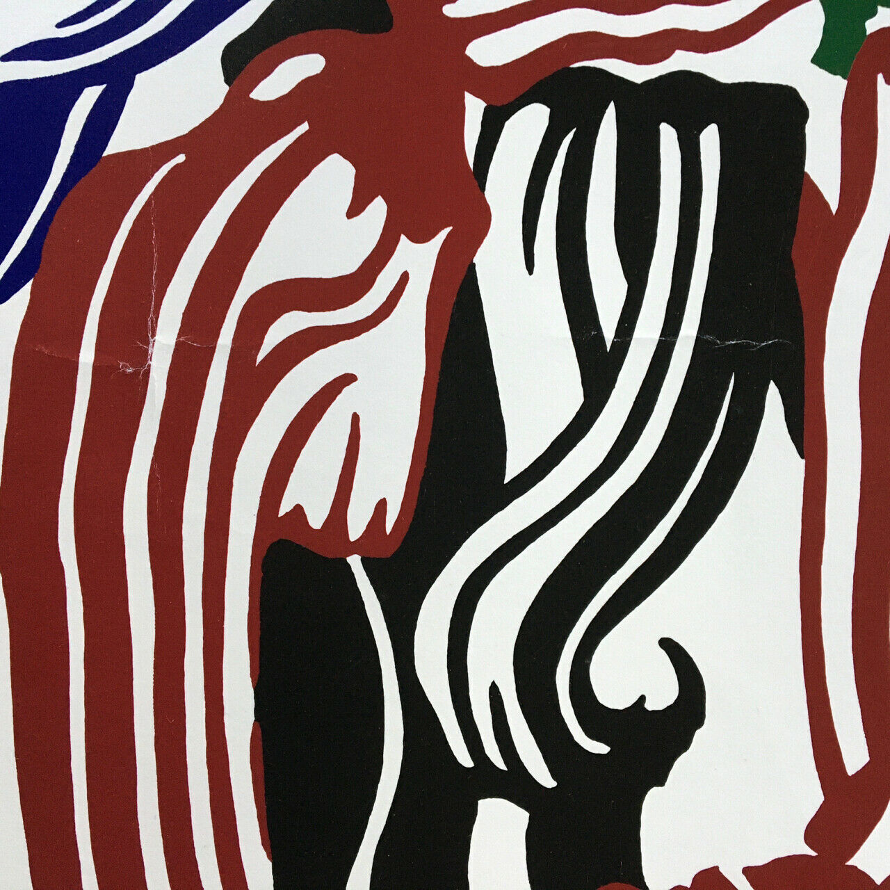 Roy Lichtenstein — poster for the exhibition at the Daniel Templon gallery — 1983.